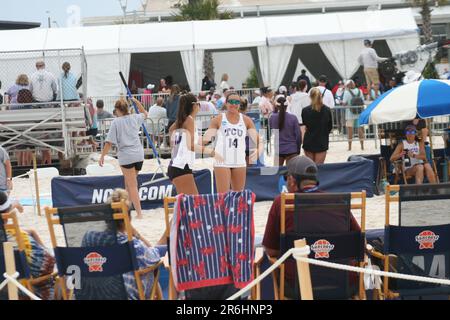 NCAA Beach Volleyball Championships 2023 in Gulf Shores, Alabama, USA Stockfoto