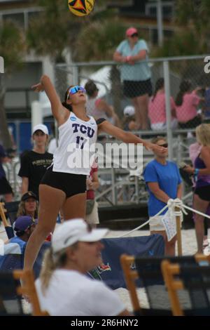 NCAA Beach Volleyball Championships 2023 in Gulf Shores, Alabama, USA Stockfoto