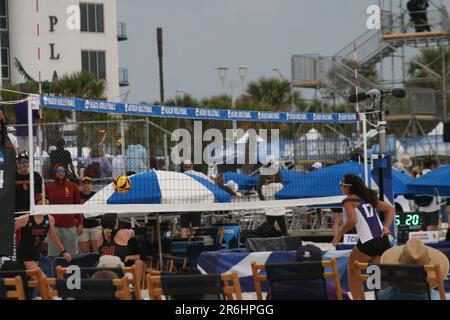 NCAA Beach Volleyball Championships 2023 in Gulf Shores, Alabama, USA Stockfoto