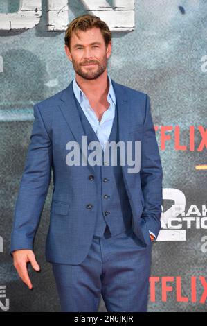 Chris Hemsworth beim Special Screening des Kinofilms 'Tyler Rake: Extraction 2' im Zoo Palast. Berlin, 09.06.2023 Stockfoto