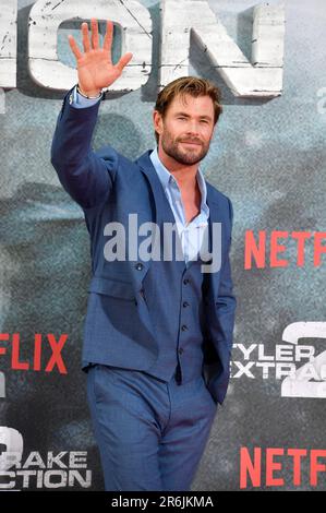 Chris Hemsworth beim Special Screening des Kinofilms 'Tyler Rake: Extraction 2' im Zoo Palast. Berlin, 09.06.2023 Stockfoto