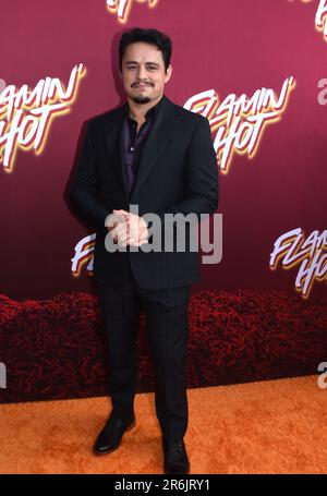 Los Angeles, Kalifornien, USA 9. Juni 2023 Schauspieler Jesse Garcia nimmt am 9. Juni 2023 an der Los Angeles Special Screening of Searchlight Pictures „Flamin“ Hot bei der Hollywood Post 43 American Legion in Los Angeles, Kalifornien, USA Teil. Foto: Barry King/Alamy Live News Stockfoto