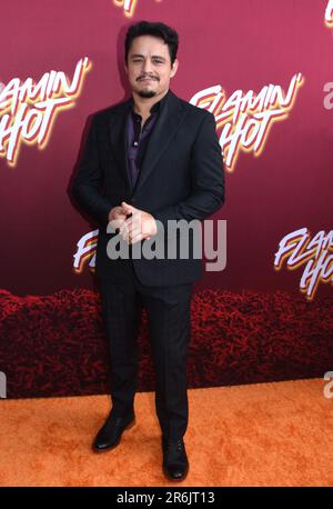 Los Angeles, Kalifornien, USA 9. Juni 2023 Schauspieler Jesse Garcia nimmt am 9. Juni 2023 an der Los Angeles Special Screening of Searchlight Pictures „Flamin“ Hot bei der Hollywood Post 43 American Legion in Los Angeles, Kalifornien, USA Teil. Foto: Barry King/Alamy Live News Stockfoto