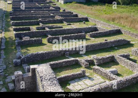 Archäologische Stätte von Altilia, Sepino, Molise, Italien. Stockfoto