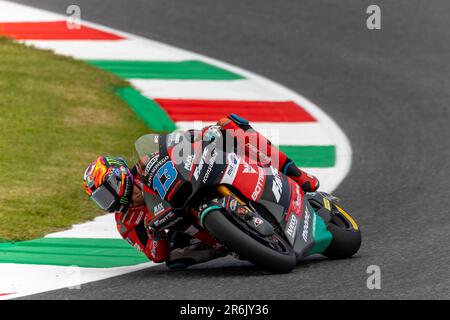 Mugello, Italien. 10. Juni 2023. Celestino Vietti (Ita) Fantic Racing, Kalex Credit: Independent Photo Agency/Alamy Live News Stockfoto