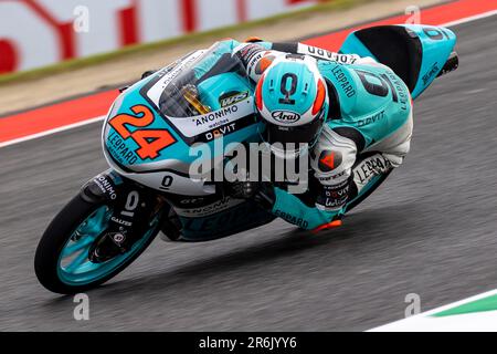 Mugello, Italien. 10. Juni 2023. Tatsuki Suzuki (Japan) Leopard Racing, Honda Kredit: Unabhängige Fotoagentur/Alamy Live News Stockfoto