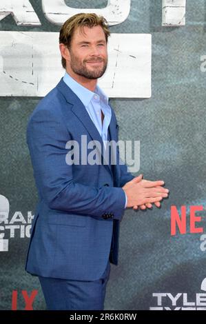 Chris Hemsworth beim Special Screening des Kinofilms 'Tyler Rake: Extraction 2' im Zoo Palast. Berlin, 09.06.2023 Stockfoto