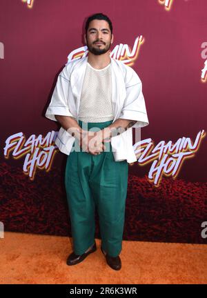 Los Angeles, Kalifornien, USA 9. Juni 2023 Schauspieler Bobby Soto nimmt am 9. Juni 2023 an der Los Angeles Special Screening of Searchlight Pictures „Flamin“ Hot auf der Hollywood Post 43 American Legion in Los Angeles, Kalifornien, USA Teil. Foto: Barry King/Alamy Live News Stockfoto