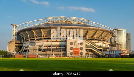 Amsterdam, Niederlande, 09.06.2023, Johan Cruyff Arena, Heimstadion des niederländischen Fußballvereins AFC Ajax Stockfoto