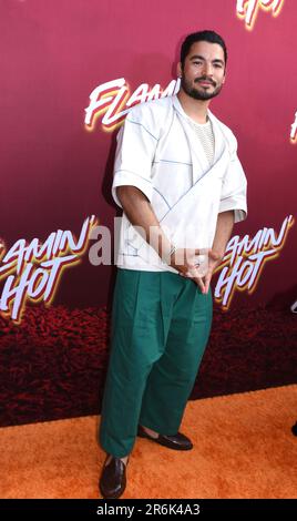 Los Angeles, Kalifornien, USA 9. Juni 2023 Schauspieler Bobby Soto nimmt am 9. Juni 2023 an der Los Angeles Special Screening of Searchlight Pictures „Flamin“ Hot auf der Hollywood Post 43 American Legion in Los Angeles, Kalifornien, USA Teil. Foto: Barry King/Alamy Live News Stockfoto