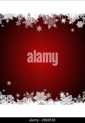 weihnachtshintergrund. Diese Abbildung kann als Designerarbeit nützlich sein Stock Vektor