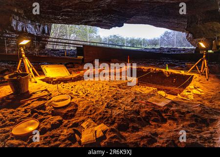 Altamira Höhle, UNESCO-Weltkulturerbe, Kantabrien, Spanien, Europa Stockfoto