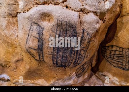 Altamira Höhle, UNESCO-Weltkulturerbe, Kantabrien, Spanien, Europa Stockfoto