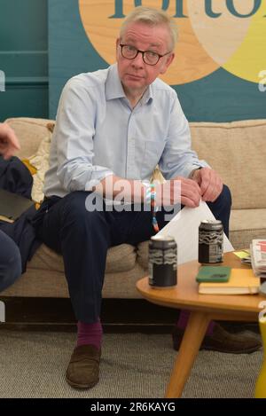 Oxfordshire, Großbritannien. 10. Juni 2023. Michael Gove. Drachen-Festival. 10. Juni. Kredit: Graham Tarrant/Alamy Live News Stockfoto