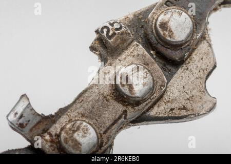 Zahnkettensäge Stockfoto
