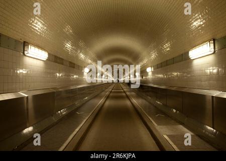Alter Elbtunnel, Hamburg, Deutschland Stockfoto