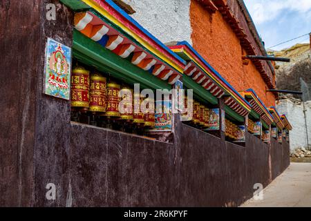 Kloster Garphu, Garphu, Königreich Mustang, Himalaya, Nepal, Asien Stockfoto