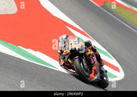 Misano Adriatico, Ita. 09. Juni 2023. Während des MotoGP Oakley Italian Grand Prix Free Practice Friday, MotoGP von Italien - auf der Mugello Circuit am 9. Juni 2023 in Scarperien, Italien. (Foto: Fabio Averna/Sipa USA) Guthaben: SIPA USA/Alamy Live News Stockfoto