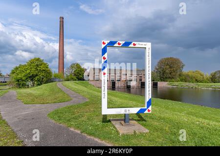 ir. D.F. Wouda Dampfpumpstation in Lemmer, Niederlande. Es ist die größte noch in Betrieb befindliche dampfbetriebene Pumpstation der Welt. Stockfoto