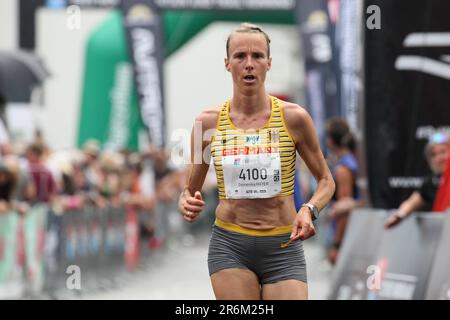 Innsbruck-Stubai, Österreich. 10. Juni 2023. Die World Mountain and Trail Running Championships 2023; Deutschlands Domenika Mayer Credit: Action Plus Sports/Alamy Live News Stockfoto