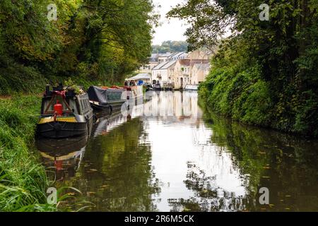 Kennet und Avon Canal, Bath, Somerset, England, Vereinigtes Königreich, Europa Stockfoto