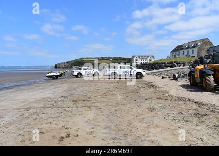 Broad Haven Nord Stockfoto