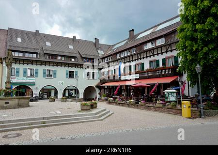 Traditionelles Restaurant in St. Peter im Schwarzwald Stockfoto