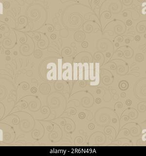 Nahtlose Blumenmuster - Illustration für Ihr Design. Stock Vektor