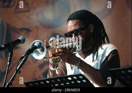 London, Großbritannien. 10. Juni 2023. Tausende Besucher der Lambeth Country Show 2023 an einem heißen Sommertag im Brockwell Park, London, Großbritannien. Kredit: Siehe Li/Picture Capital/Alamy Live News Stockfoto