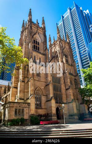 St. Andrew's Cathedral, Sydney, New South Wales, Australien Stockfoto