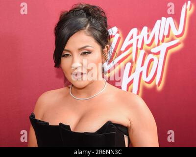 9. Juni 2023 - Hollywood, Kalifornien - Annie Gonzalez. Suchscheinwerfer Picturesâ€™ „Flamin' Hot“ Sonderbild auf der Hollywood Post 43. Stockfoto