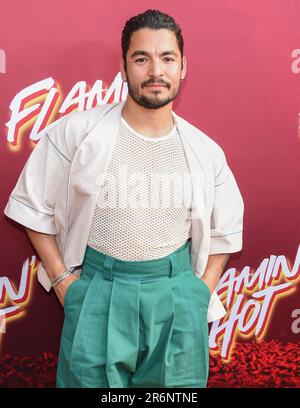 9. Juni 2023, Hollywood, Kalifornien, USA: Bobby Soto nimmt an der Sondervorführung „Flamin' Hot“ von Searchlight Picturesâ€™ Teil. (Kreditbild: © Billy Bennight/ZUMA Press Wire) NUR REDAKTIONELLE VERWENDUNG! Nicht für den kommerziellen GEBRAUCH! Stockfoto