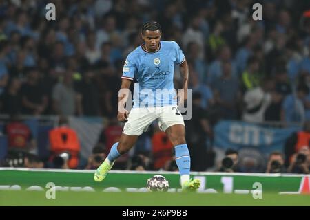 Istanbul, Türkei. 10. Juni 2023 Manuel Akanji (Manchester City) Während des UEFA Champions League-Finales zwischen Manchester City 1-0 Inter im Atatürk Olympiastadion am 10. Juni 2023 in Istanbul, Trkiye. (Foto: Maurizio Borsari/AFLO) Stockfoto