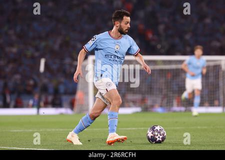 Istanbul, Turquie. 10. Juni 2023. Bernardo Silva aus Manchester City während der UEFA Champions League, Endspiel zwischen dem FC Manchester City und dem FC Internazionale am 10. Juni 2023 im Atatürk Olympiastadion in Istanbul, Türkei - Foto Jean Catuffe/DPPI Credit: DPPI Media/Alamy Live News Stockfoto