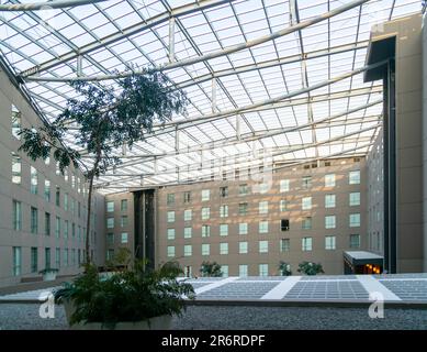 Courtyard by Marriot Hotel, Terminal 1, internationaler Flughafen Benito Juarez, Mexiko Aeropuerto Internacional de la Ciudad de México, Mexiko-Stadt, Mexi Stockfoto