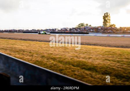 Le Mans, Frankreich. 10. Juni 2023. 32 KVAMME Mark (usa), MAGNUSSEN Jan (dnk), FJORDBACH anders (dnk), Inter Europol Competition, Oreca 07 - Gibson, Action during the 24 hours of Le Mans 2023 on the Circuit des 24 Heures du Mans vom 10. Bis 11. Juni 2023 in Le Mans, Frankreich - Photo Eloi Stichelelse/Polaryse/DPPI Credit: DPPI Media/Alamy Live News Stockfoto