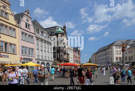 Rheinland-Pfalz, Trier, Fußgängerzone Stockfoto