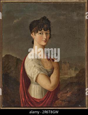 Prinzessin Victoria von Sachsen-Coburg-Saalfeld (1786-1861), Herzogin von Kent und Strathearn. Museum: PRIVATE SAMMLUNG. Autor: ANONYM. Stockfoto