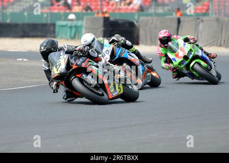 Darlington, Großbritannien. 11. Juni 2023 No Limits Race Meeting, Croft Racing Circuit, Darlington, Sonntag, 11. Juni 2023, Großbritannien Guthaben: Robert Chambers/Alamy Live News Stockfoto