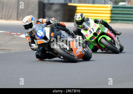 Darlington, Großbritannien. 11. Juni 2023 No Limits Race Meeting, Croft Racing Circuit, Darlington, Sonntag, 11. Juni 2023, Großbritannien Guthaben: Robert Chambers/Alamy Live News Stockfoto