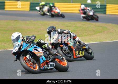 Darlington, Großbritannien. 11. Juni 2023 No Limits Race Meeting, Croft Racing Circuit, Darlington, Sonntag, 11. Juni 2023, Großbritannien Guthaben: Robert Chambers/Alamy Live News Stockfoto