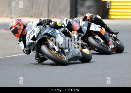 Darlington, Großbritannien. 11. Juni 2023 No Limits Race Meeting, Croft Racing Circuit, Darlington, Sonntag, 11. Juni 2023, Großbritannien Guthaben: Robert Chambers/Alamy Live News Stockfoto