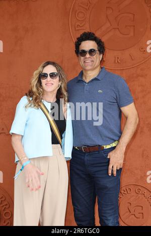 Paris, Frankreich. 11. Juni 2023. Raí nimmt am 11. Juni 2023 an den French Open 2023 in Roland Garros in Paris Teil. Foto von Nasser Berzane/ABACAPRESS.COM Kredit: Abaca Press/Alamy Live News Stockfoto