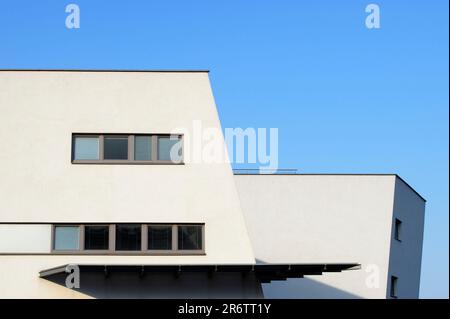 Haus der Architektin Zaha Hadid, Spittelauer Laende, Wien, Österreich Stockfoto