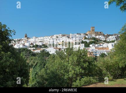 Arcos De La Frontera, Andalusien, Spanien Stockfoto