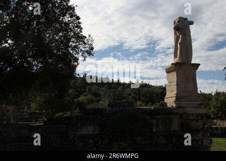 Ruinen der Aghora, Athen, Griechenland Stockfoto