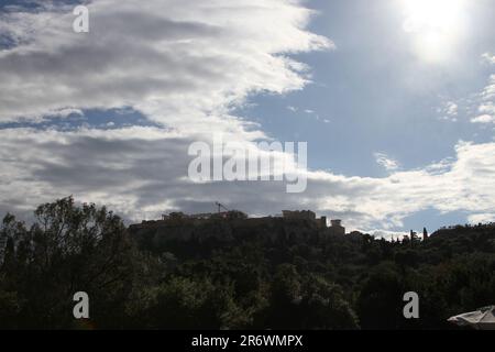 Ruinen der Aghora, Athen, Griechenland Stockfoto