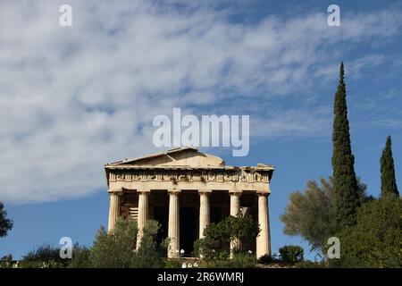 Ruinen der Aghora, Athen, Griechenland Stockfoto