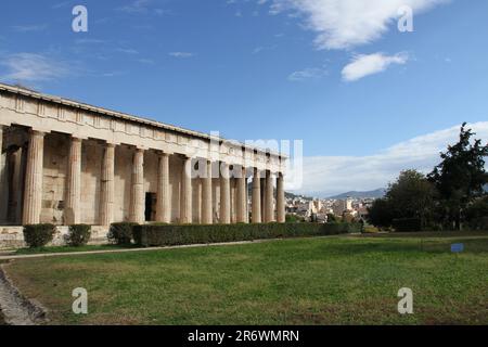 Ruinen der Aghora, Athen, Griechenland Stockfoto