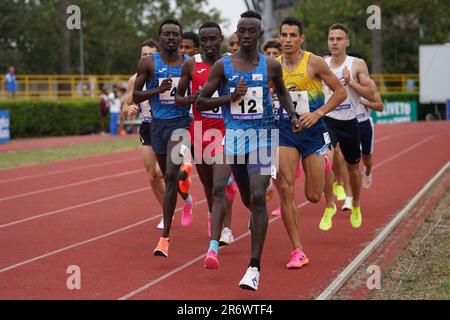 Palermo, Italien. 11. Juni 2023. 1500m Men during Campionato Italiano Assoluto di Societa, Italian Athletics in Palermo, Italien, Juni 11 2023 Kredit: Independent Photo Agency/Alamy Live News Stockfoto